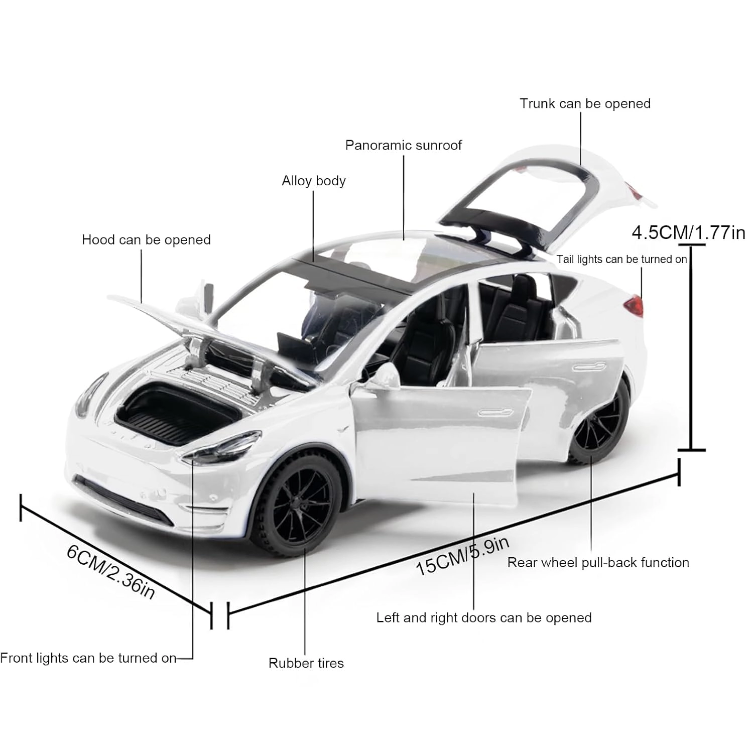 Tesla Model Y - 1:32 1 pcs
