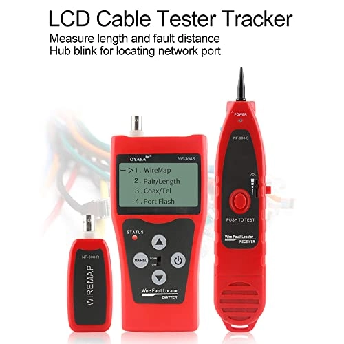 Network Cable Tester - RJ45 RJ11 cable continuity testing