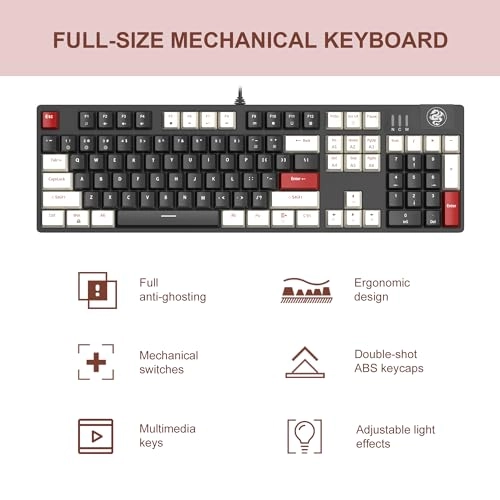 Mechanical Gaming Keyboard - Standard Wired/Wireless