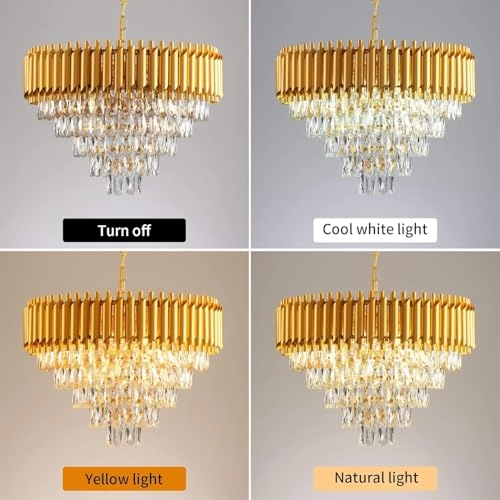 Crystal Pendant Light - 800/300 MM