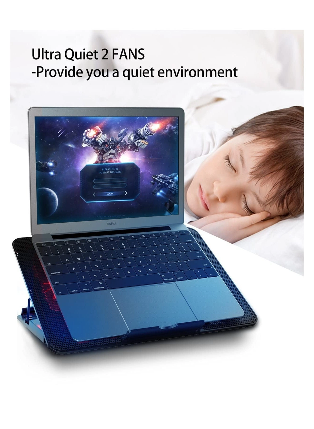 Laptop Cooling Pad - 2 7-16 Inch