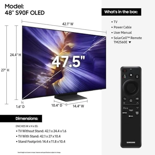 (Renewed) CCCR-QN48S90F - 48-Inch