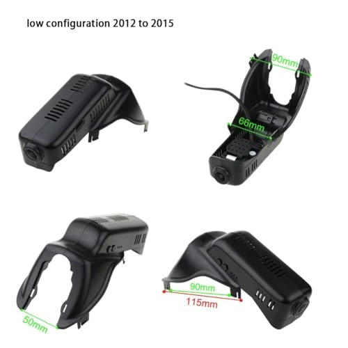 Dash Cam - Two Lenses 64G TF Card for Volvo XC60 2012-2015