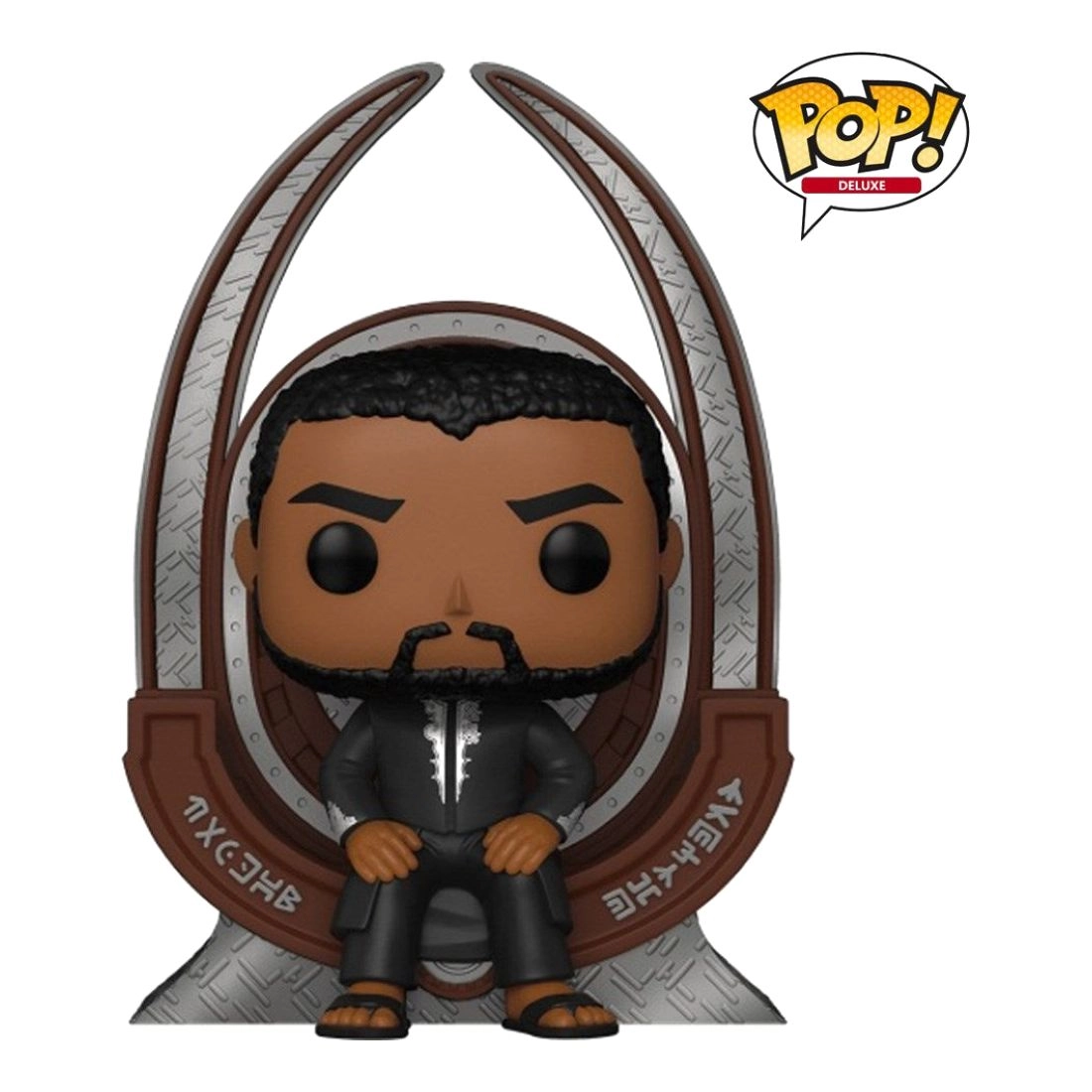 FUNKO TOYS T'challa - Marvel Black Panther Pop! Deluxe On Throne (9.53 cm) (FU60812)