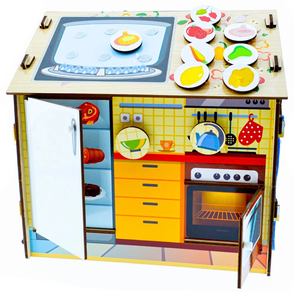 Busy Board Housekeeping - Suitable for 3 years & above 30 pieces