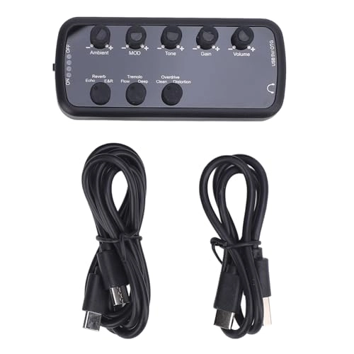 Dynamic Modulation Effects Bass Headphone Amplifier - 600mAh OTG AUX