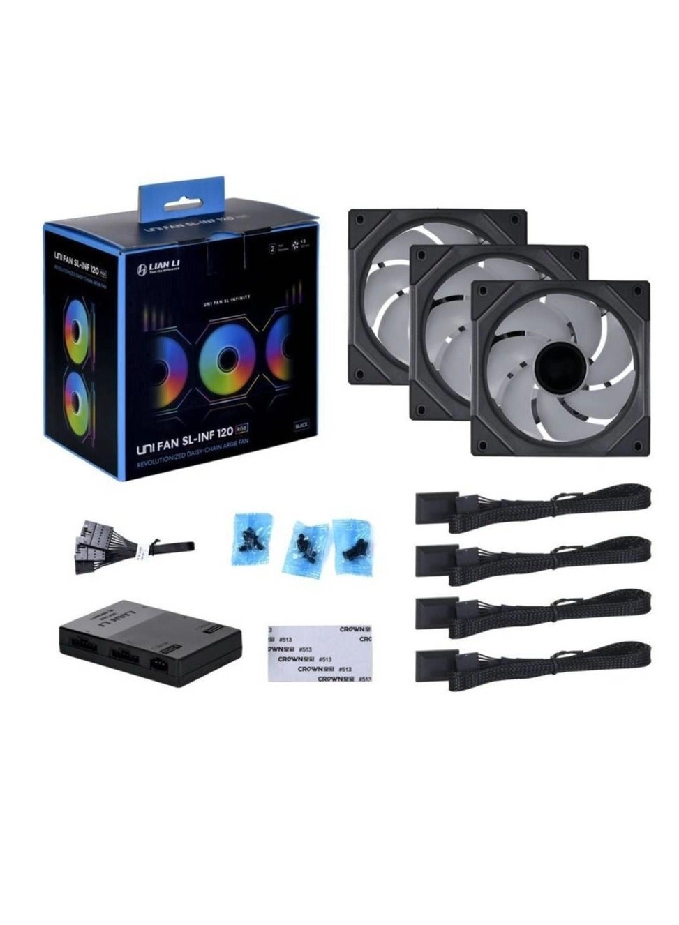 UNI FAN SL-INFINITY - 3-Pack 120mm