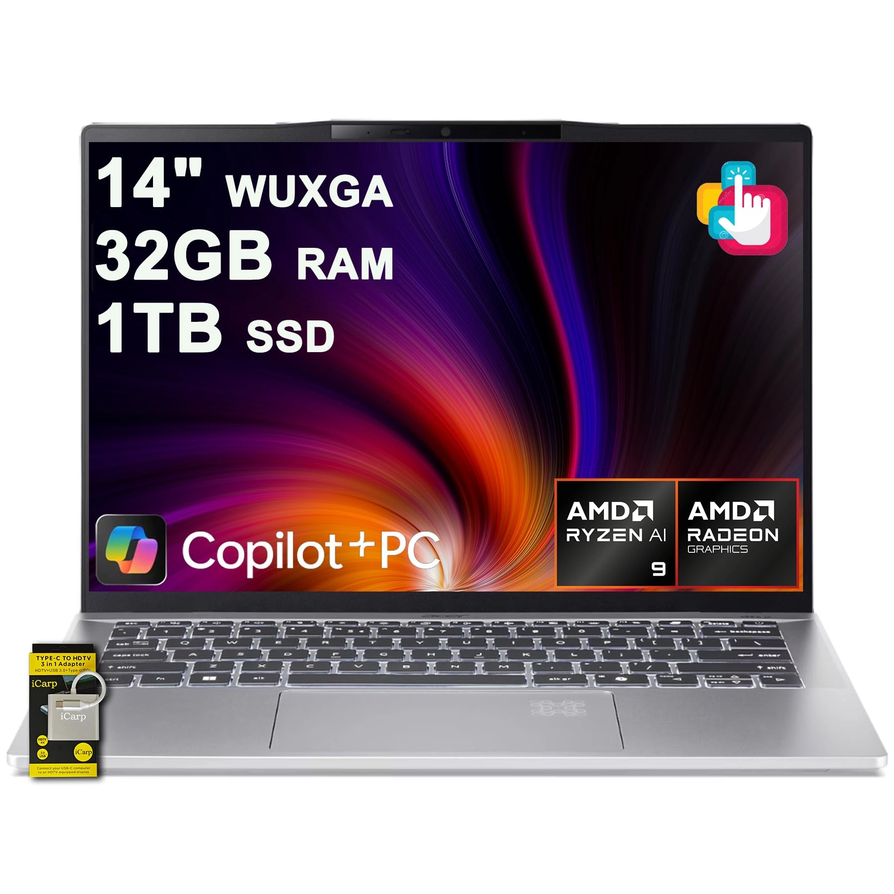 Swift 14 AI - 14'' Ryzen AI 9 365 32GB DDR5 1TB SSD