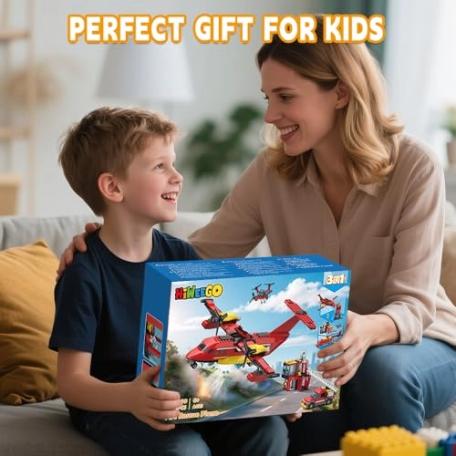 City Fire Brigade Fire Plane - 803 pcs