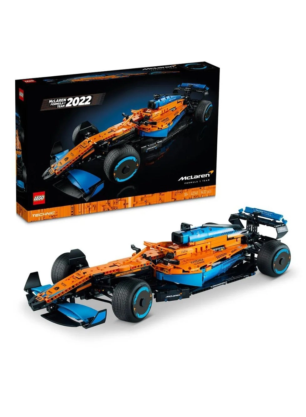 LEGO Technic McLaren Formula 1 Race Car (42141) - Replica F1 Motor Sport Model