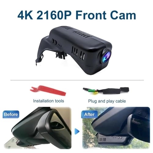 Dash Cam for Volvo XC60 - 4K 2160P