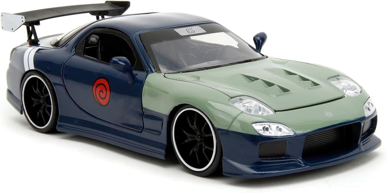 Naruto Figure - 1:24 + Mazda RX-7