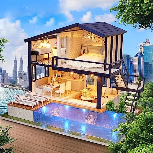 DIY Miniatures Dollhouse Kit - 1:24