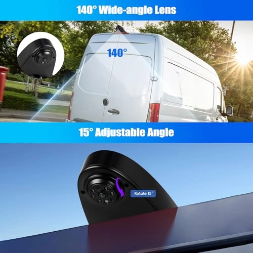 Rear View Camera - Night Vision Wired 1.0 Megapixel