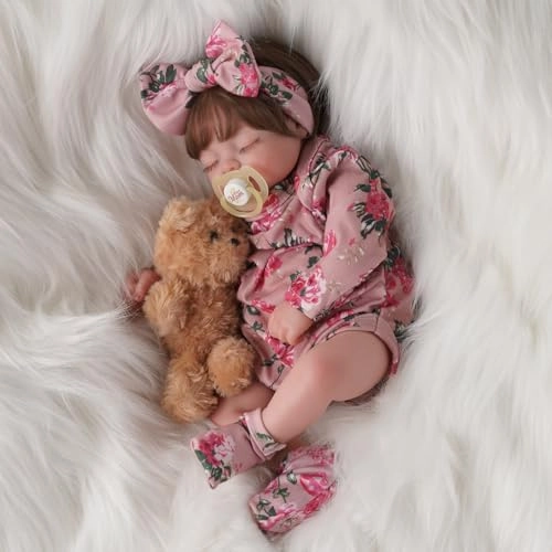 Tobey Reborn Baby Doll - 17-Inch Vinyl Ages 3+