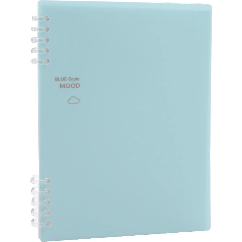Notebook 19 X 26 cm Spiral - Grid 100 Sheets