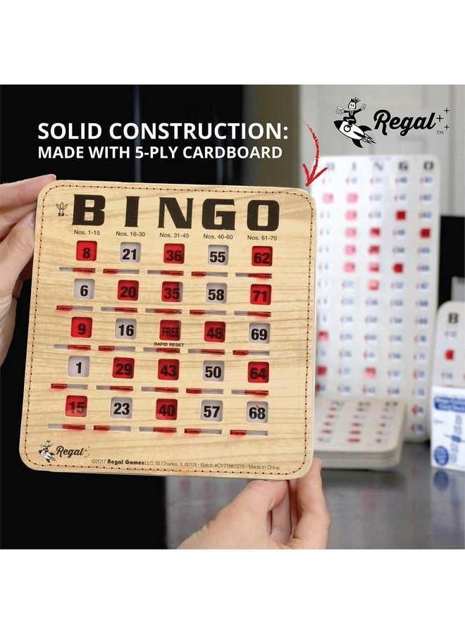 Jumbo Bingo Cards - Reusable 50 Playing Cards