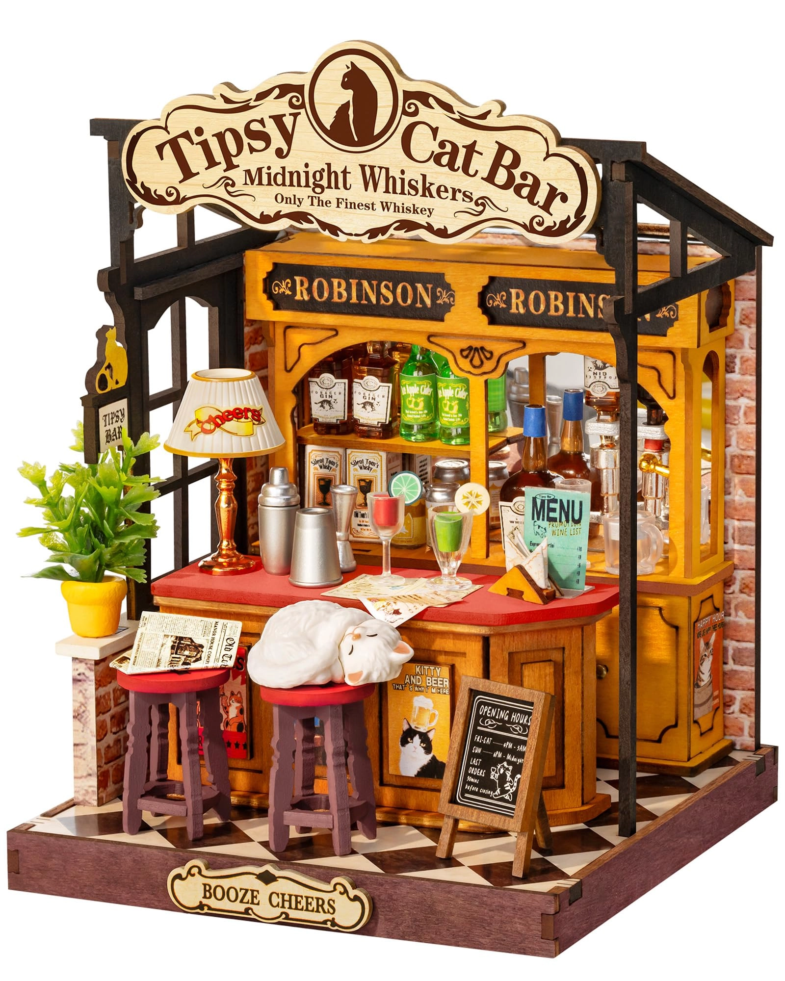 Unique Gifts Ideas Tipsy Cat Bar
