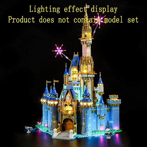 Light Set Compatible with Lego The Disney Castle 43222