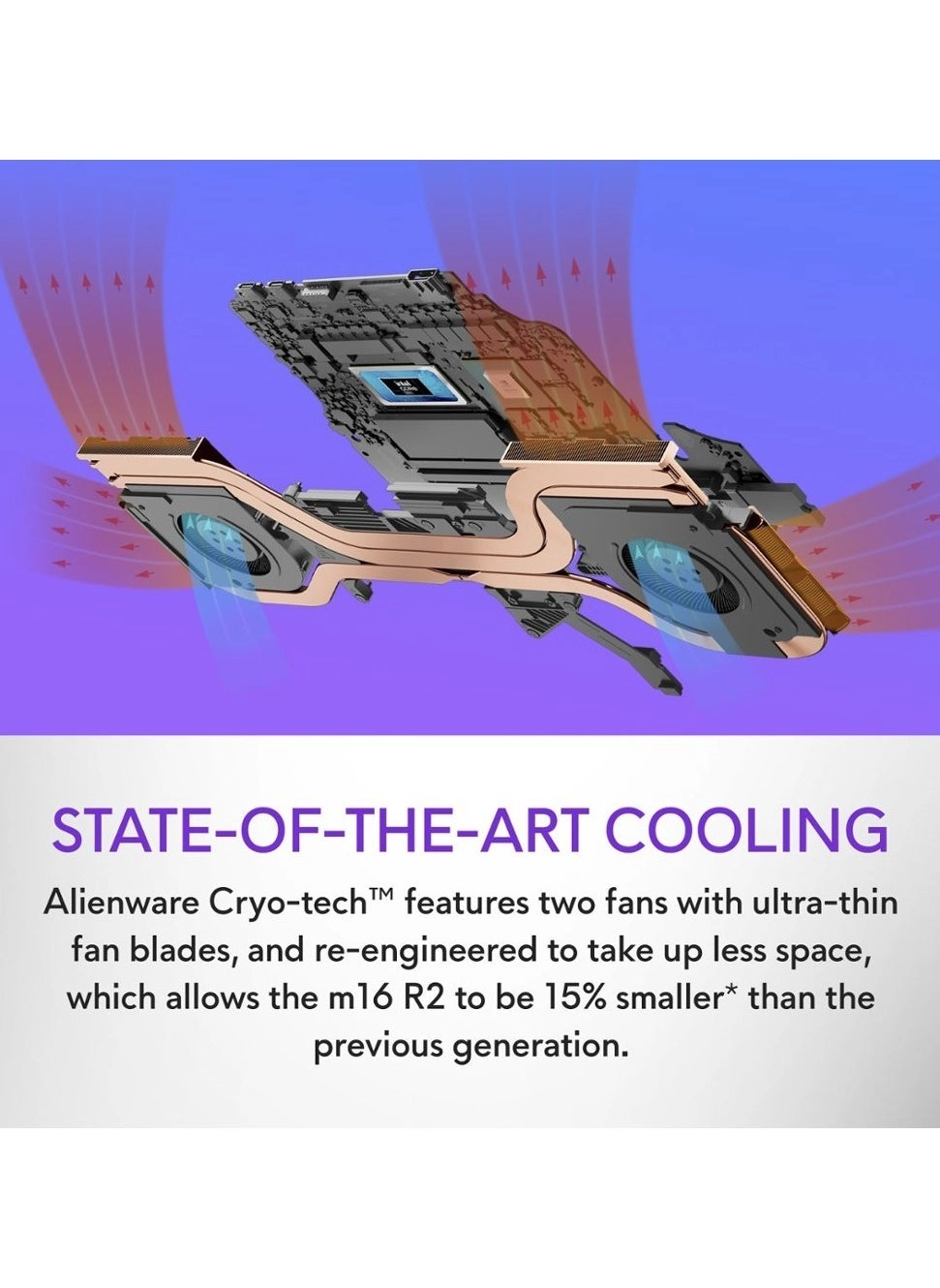 m16 R2 AWm16R-9487BLK-PUS - 16'' Core Ultra 9 32GB DDR5 1TB SSD