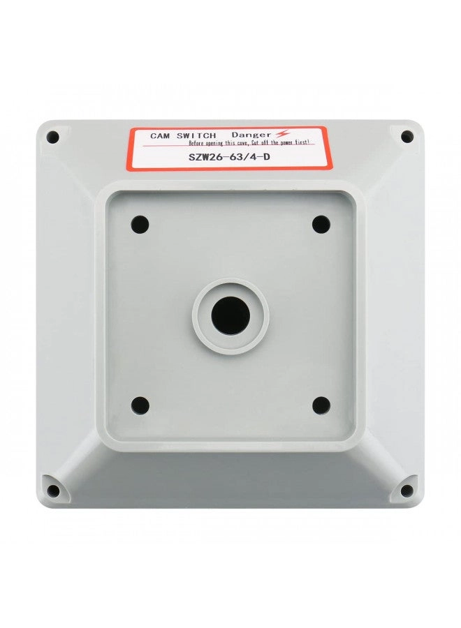 Master Switch Exterior Box - 660V 63A 3 Position 3 Phase