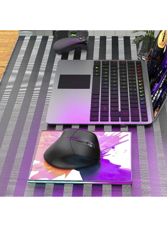 X-54 Ergonomic Gaming Mouse - 2.4Ghz Bluetooth 5.1 USB