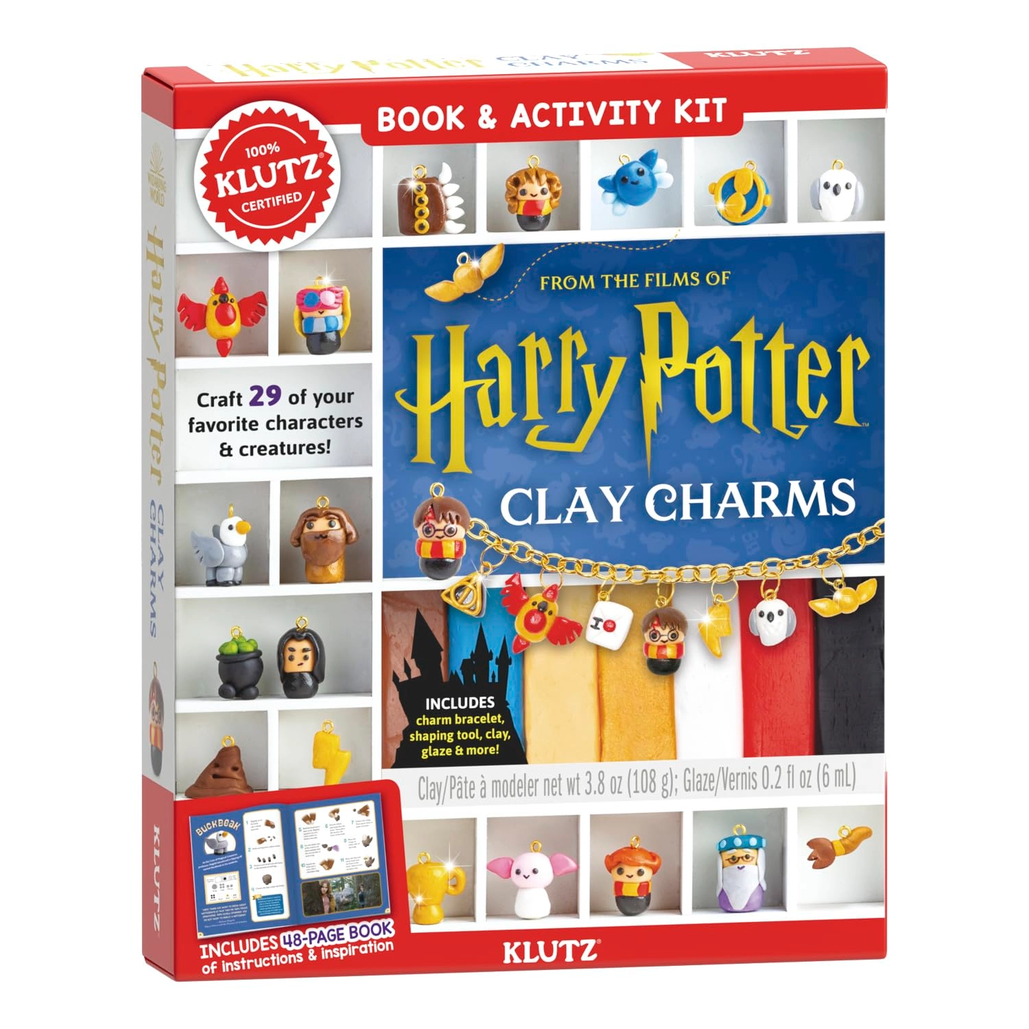 KLUTZ Harry Potter Clay Charms Activity Kit