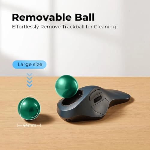 Trackball Mouse - Bluetooth USB