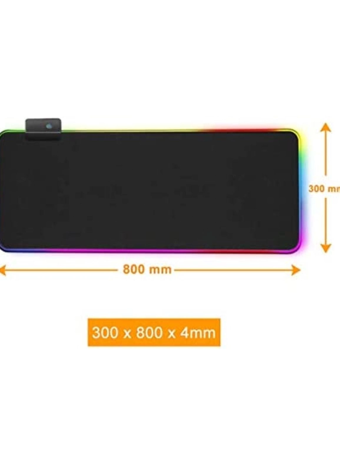 RGB Blackout Gaming Desk Mat