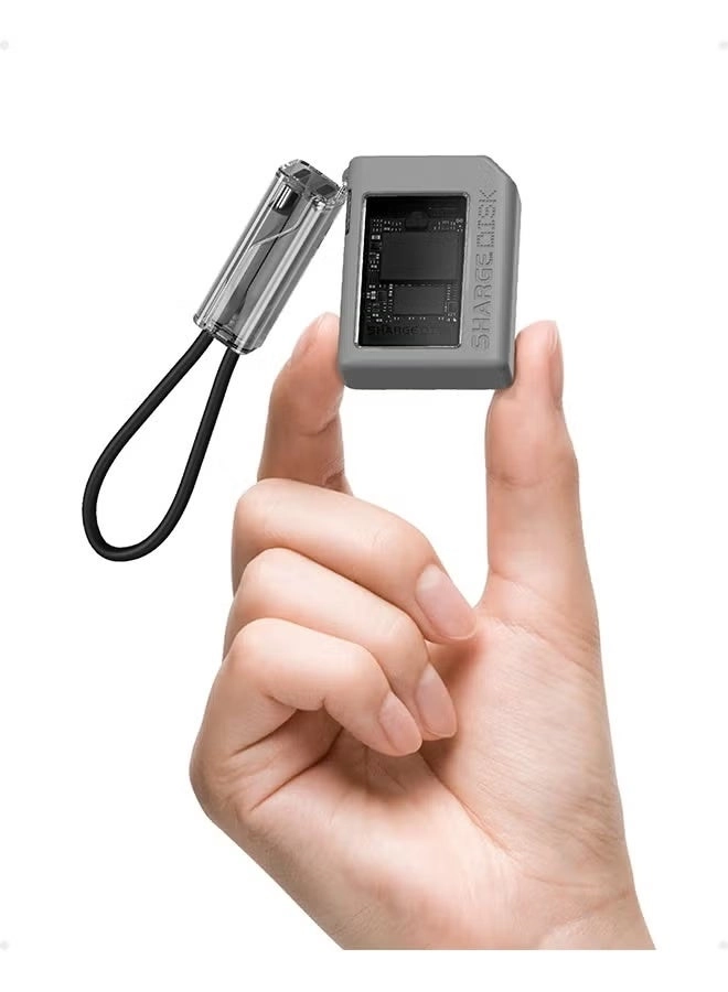 SHARGE Disk M.2 NVMe SSD Enclosure - 10Gbps USB C 3.2 Gen2 NVMe Size 2230 SSDs