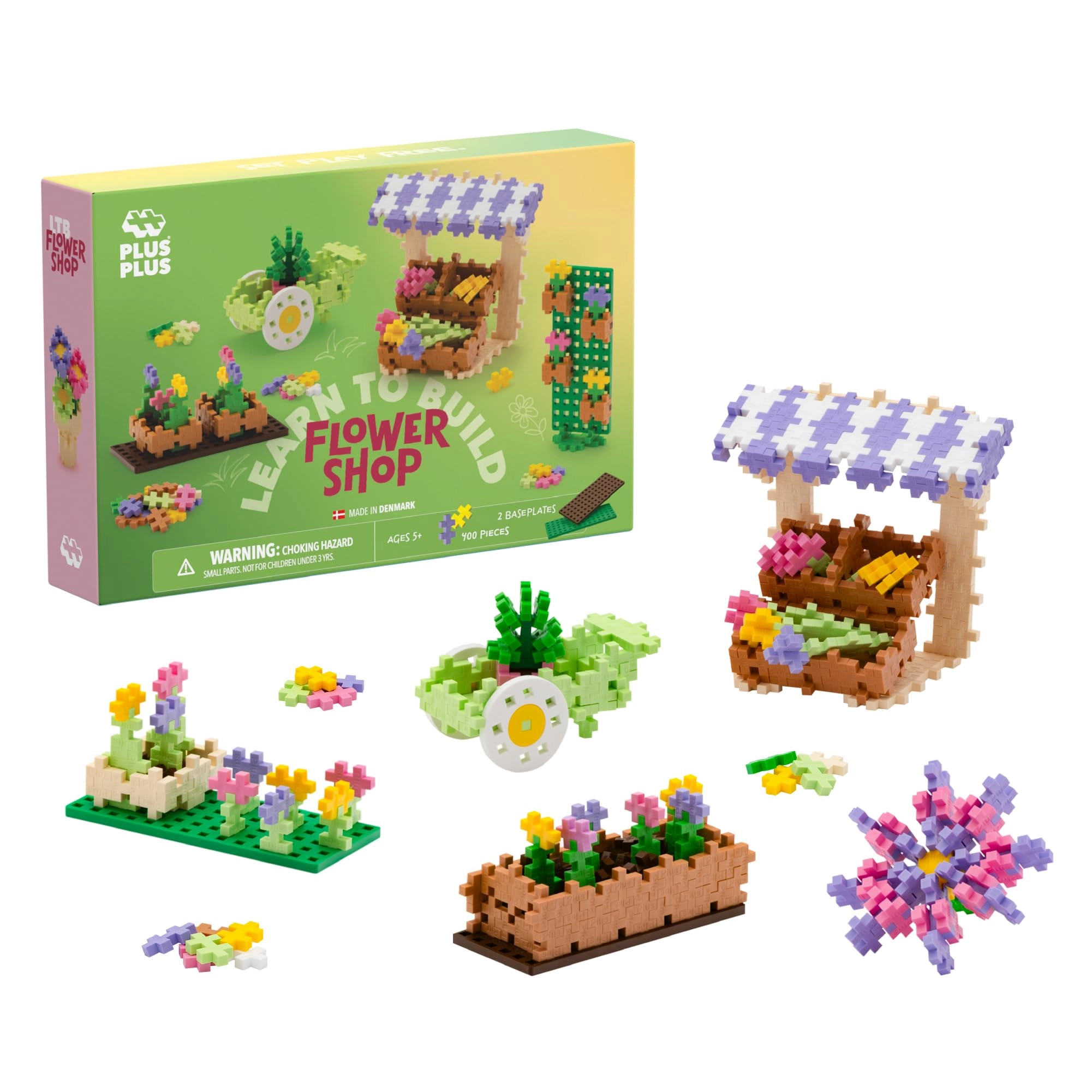 Open Play Construction Set - Pastel Mix 400 pcs