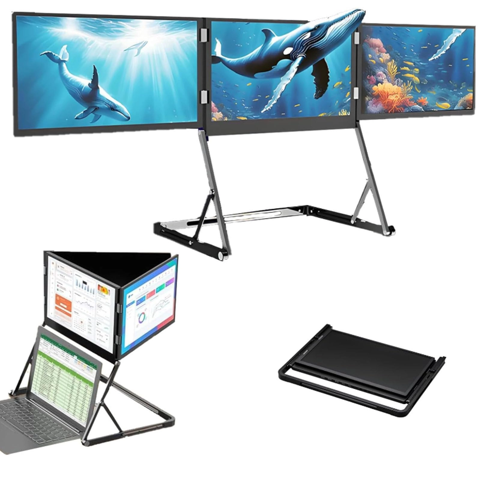 Oiyekntd Laptop Screen Extender - 1080p FHD 15.6"
