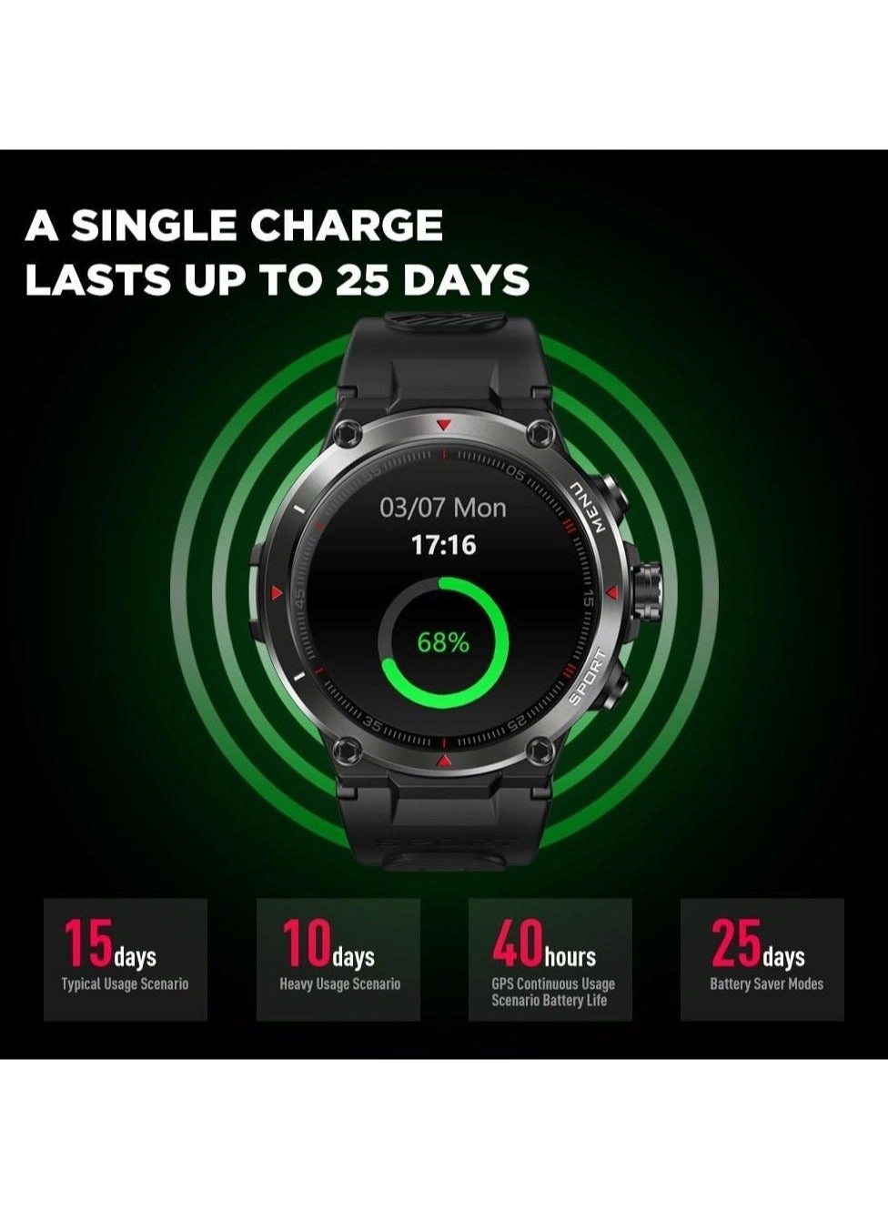 Stratos 2 46mm Plastic