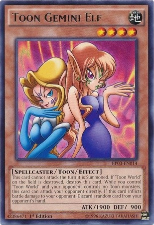 Yu-Gi-Oh! Toon Gemini Elf BP03-EN014