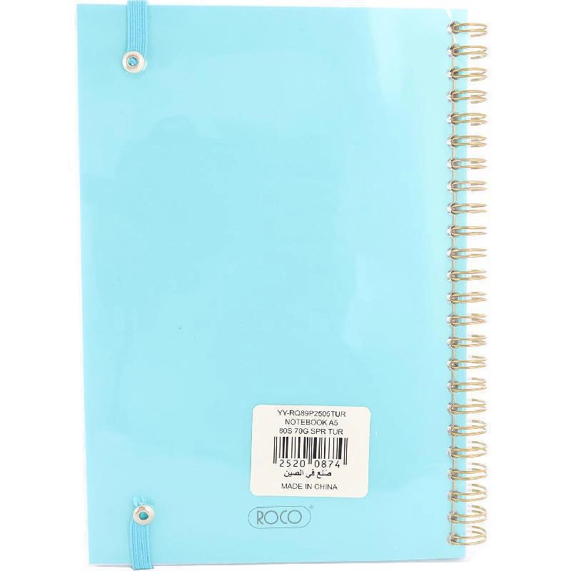 Notebook 19 X 26 cm Spiral - Grid 100 Sheets