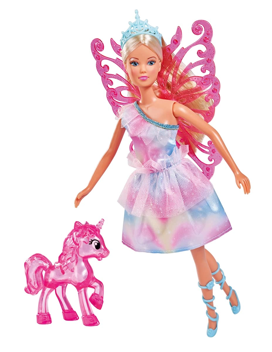 Steffi Love Fairy Dressing Doll - 29 cm With Unicorn Ages 3+