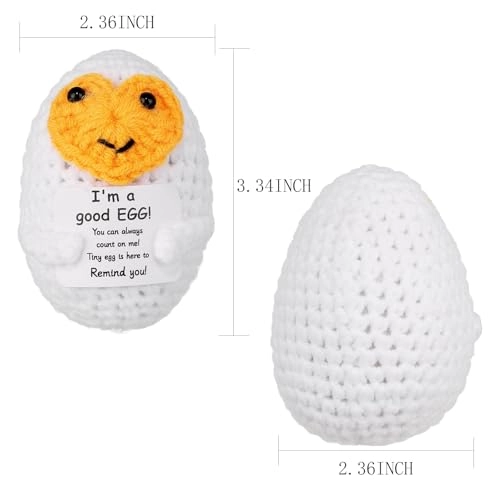 Egg Good Egg 8.38 cm Crochet
