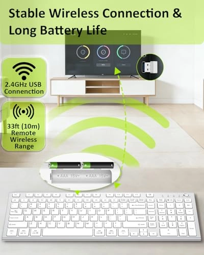 K80AAA-RG - QWERTY RF, USB-A, USB-C