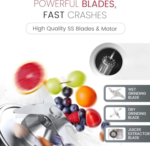 4 in 1 Juicer and Food Processor - 800W 1L