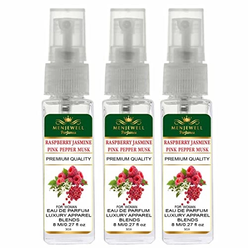 Raspberry Jasmine Pine Pepper Musk Eau de Parfum 24ml Pack