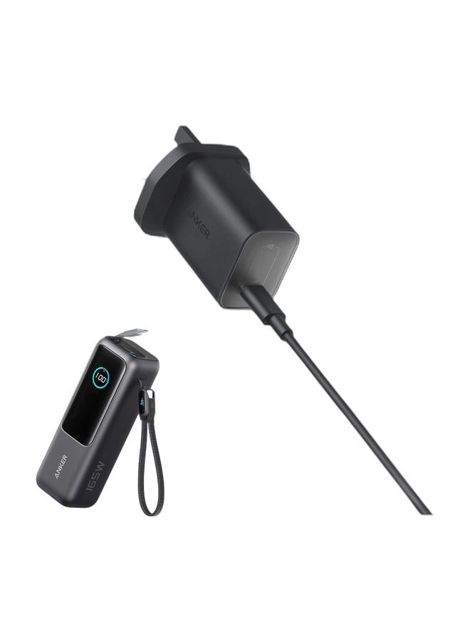 Anker Power Bank - 25,000mAh 165W + Nano 100W MacBook Charger