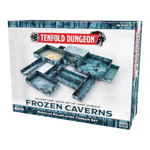 Gale Force Nine Tenfold Dungeon - Frozen Caverns