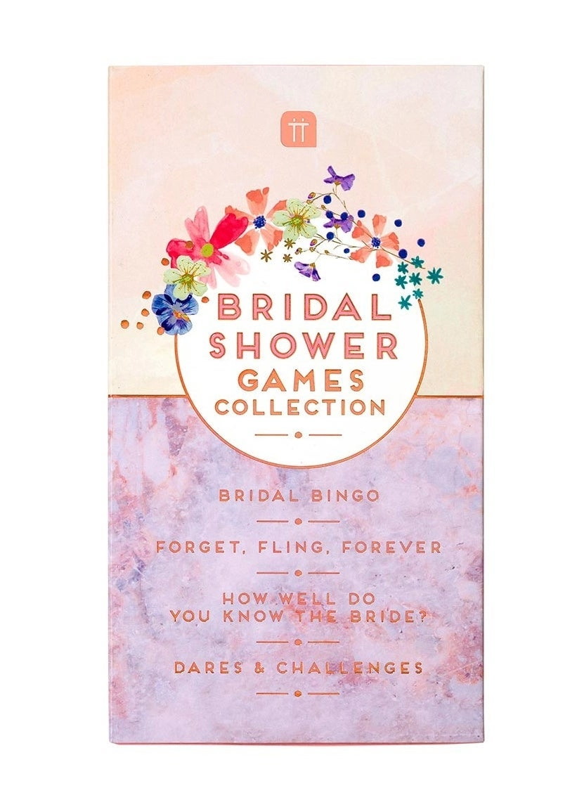 Bridal Bingo + Forget, Fling, Forever + How well do you know the bride? + Dares and Challenges