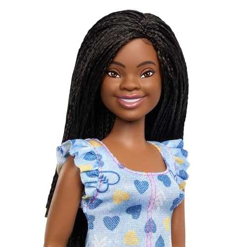 Barbie Fashionistas - Doll with Down Syndrome Heart-Print Dress Ages 3+