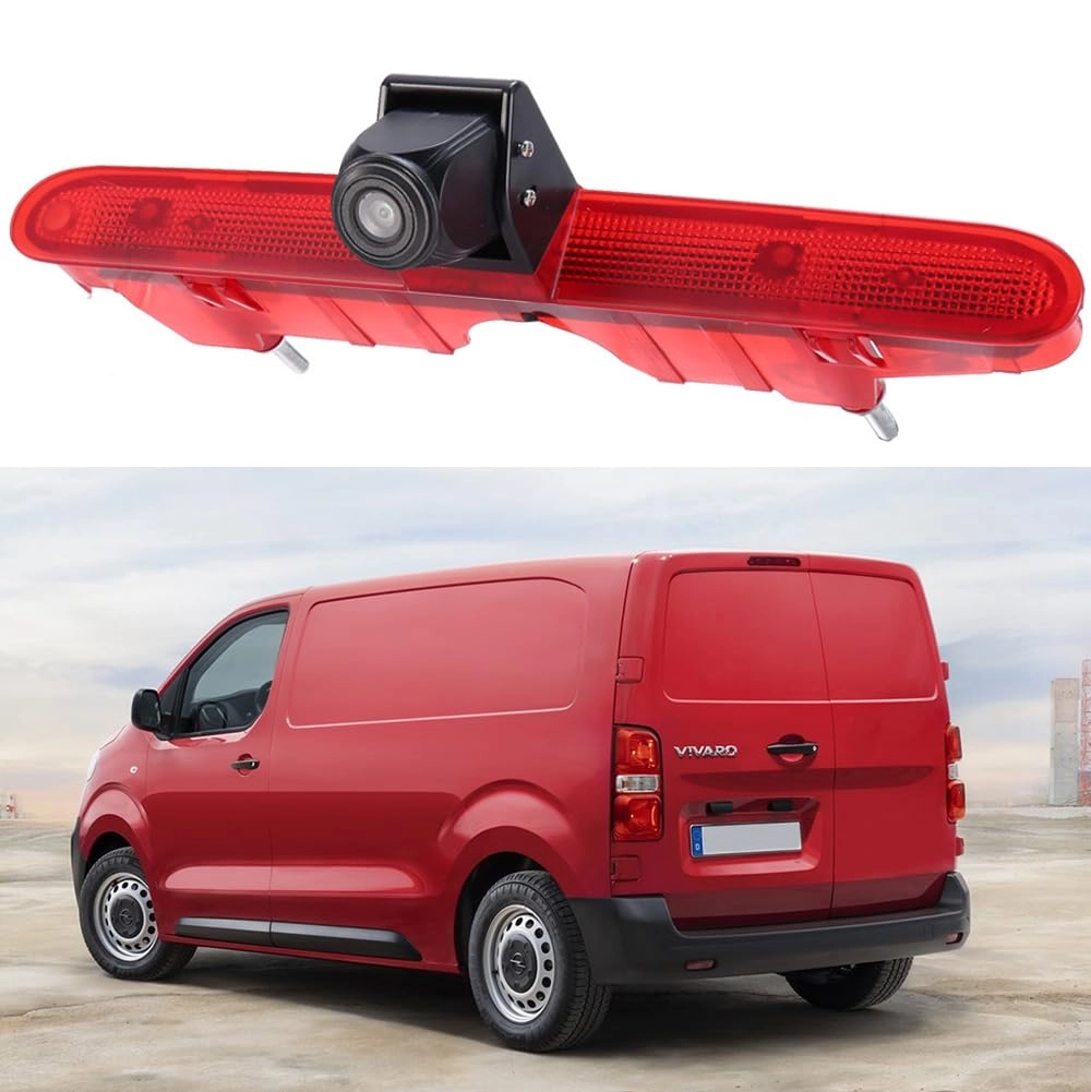 Brake Light Reversing Camera - Night Vision 1280 x 720 pixels