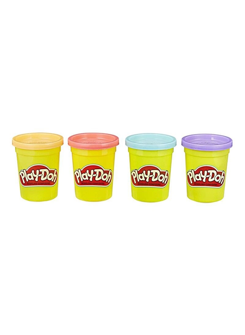 Pack Of 4 Jars - play-doh compound 57g 4pcs.