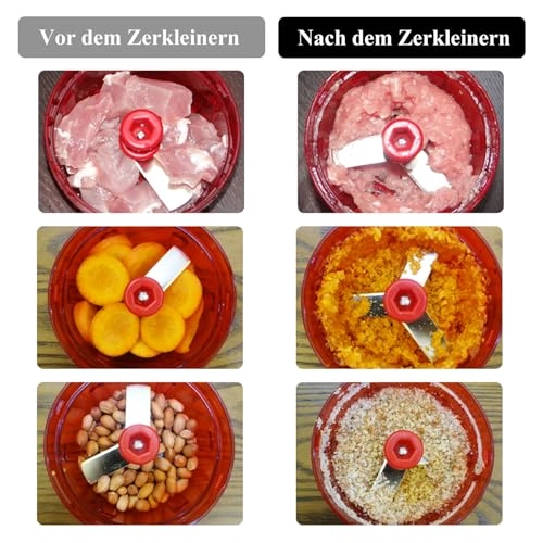 Manual Onion Cutter - Pulley Red