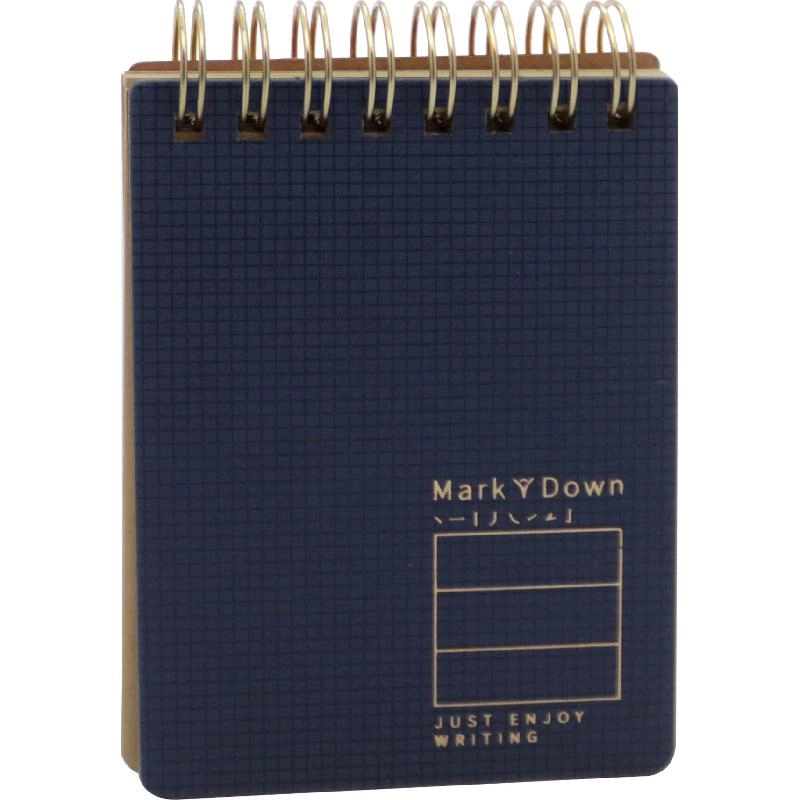 Memo Notebook A7 Spiral - Lined 60 Sheets