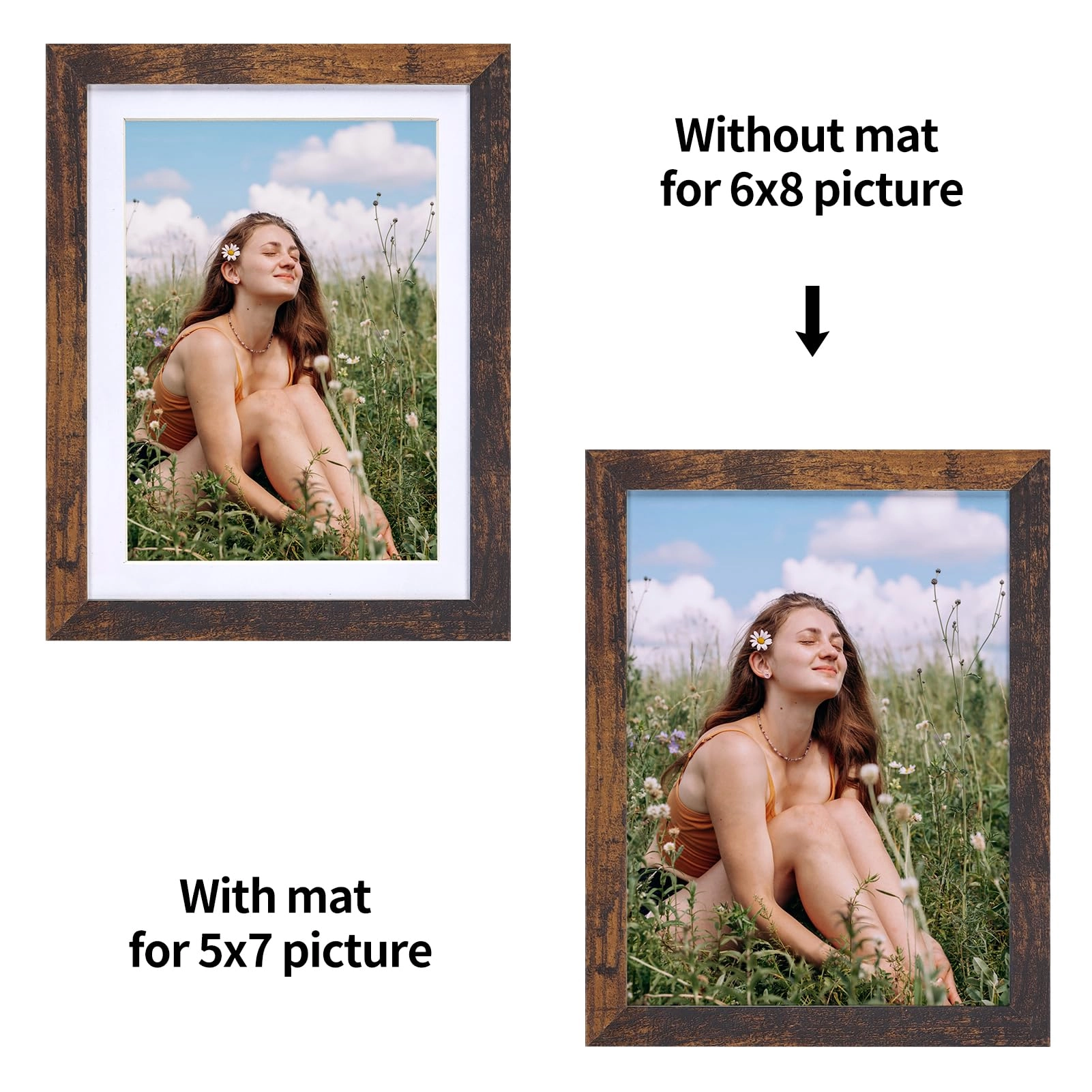 Photo Frames - 4x6/5x7 Pack