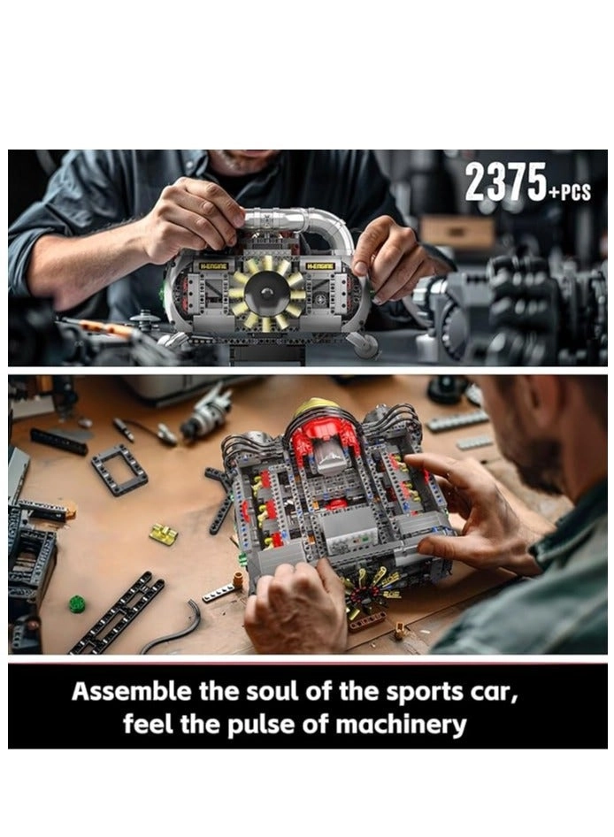 Flat-Six Engine Model Kit (10181) - Battery Box